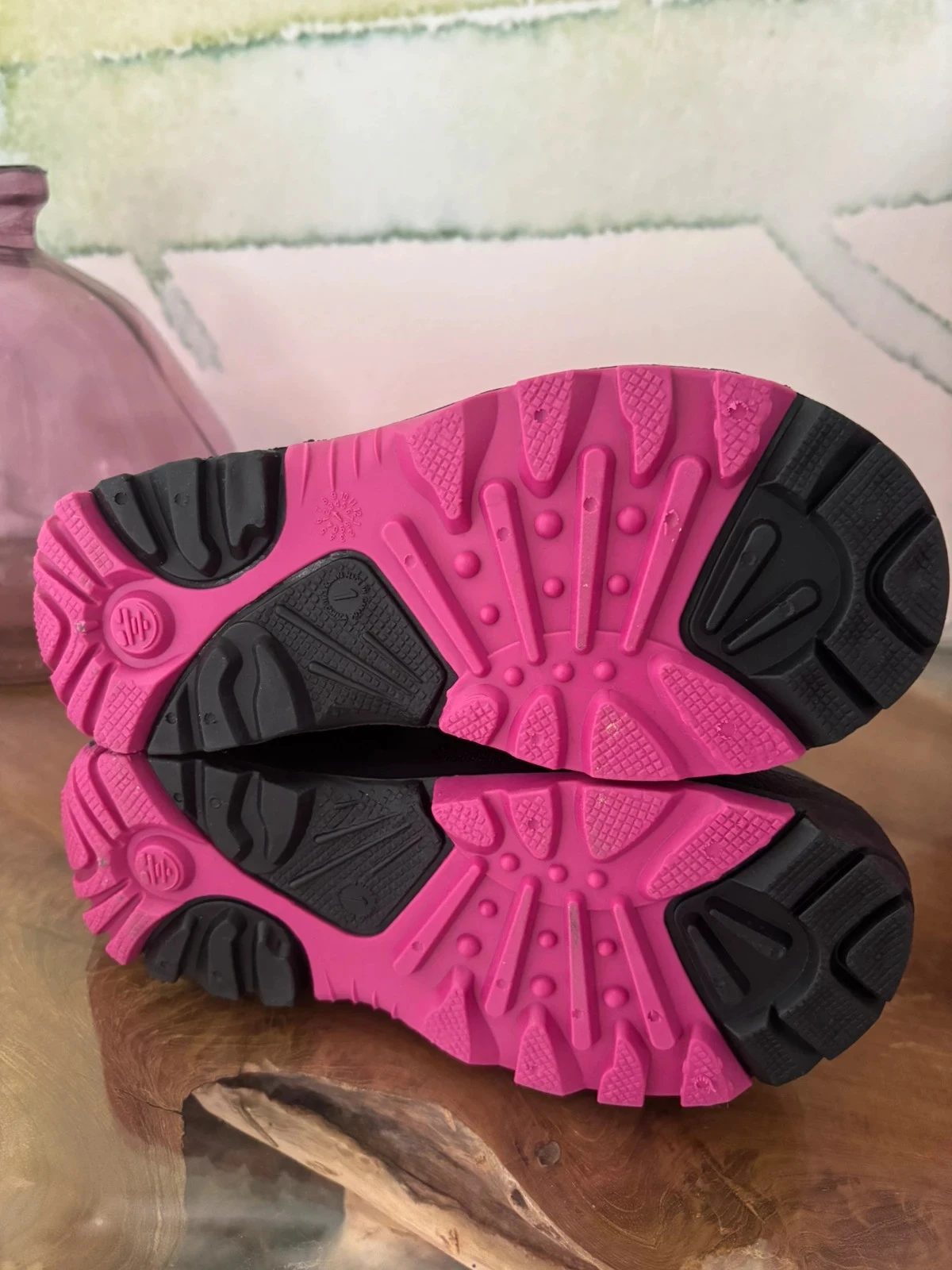 Botas de neve Kamik rosa escuro para meninas, tamanho 32, pós-esqui – photo 7